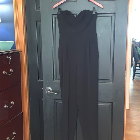 H&M Pants - Black strapless jumpsuit by H&M 4
